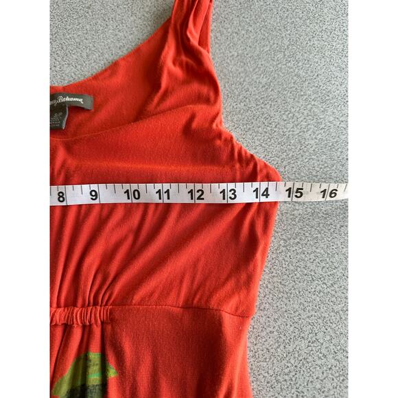 Tommy Bahama Sz S Madalena Rose Floral Maxi Dress Sleeveless Tropical Hibiscus - Picture 6 of 13